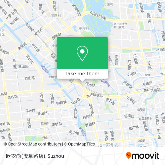 欧衣尚(虎阜路店) map