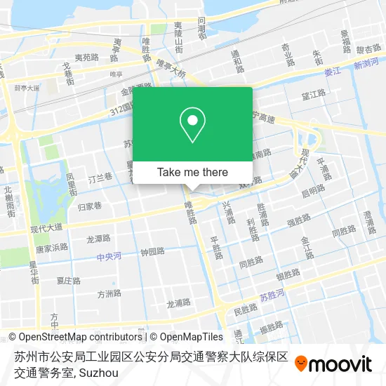 苏州市公安局工业园区公安分局交通警察大队综保区交通警务室 map
