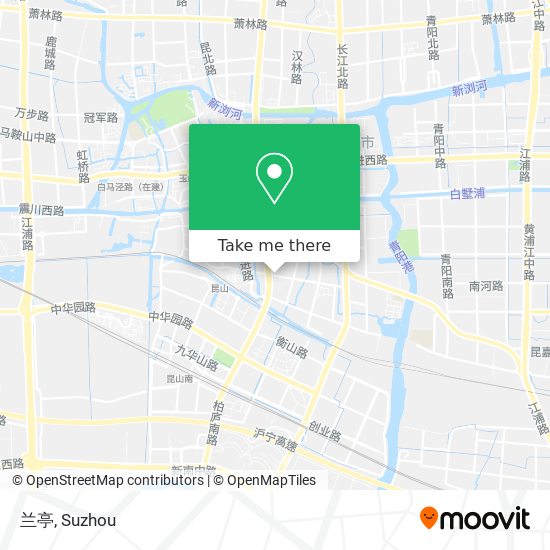 兰亭 map