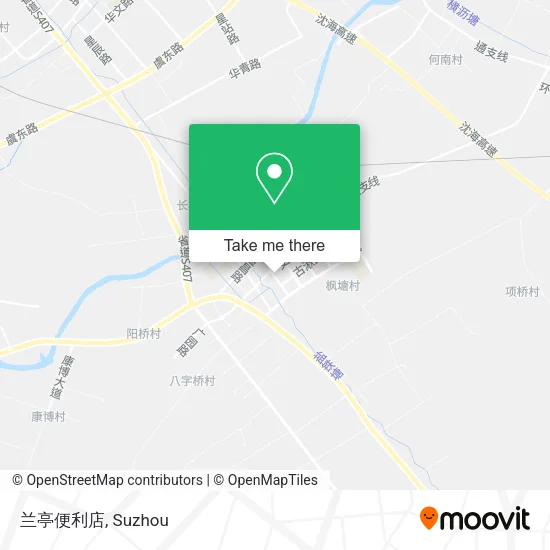 兰亭便利店 map