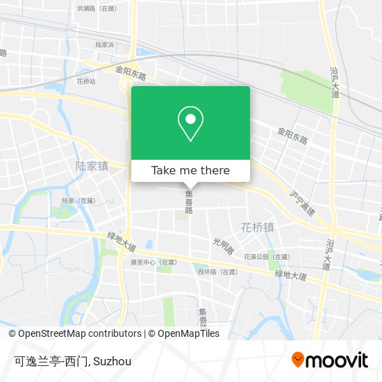 可逸兰亭-西门 map