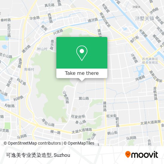 可逸美专业烫染造型 map