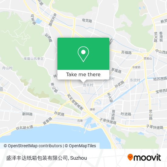 盛泽丰达纸箱包装有限公司 map