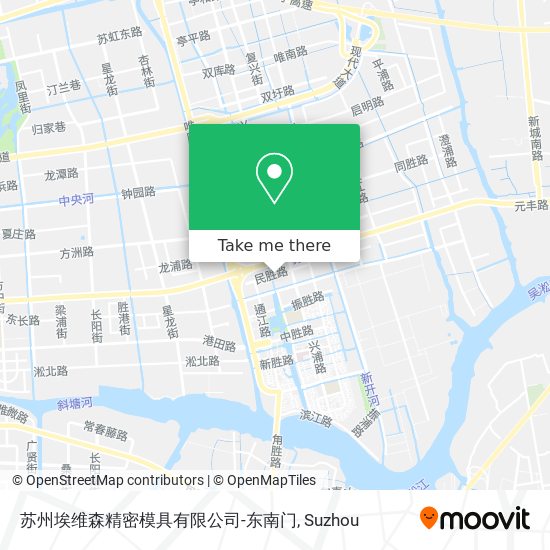 苏州埃维森精密模具有限公司-东南门 map