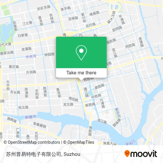 苏州普易特电子有限公司 map