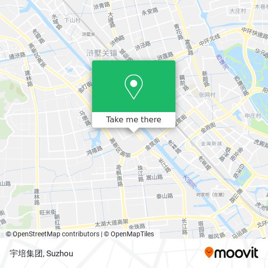 宇培集团 map
