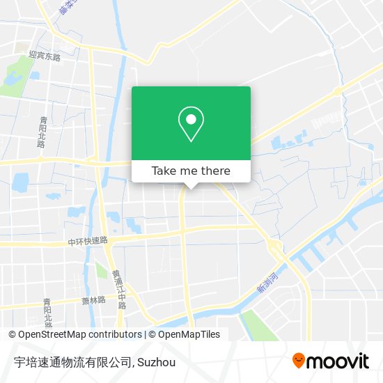 宇培速通物流有限公司 map