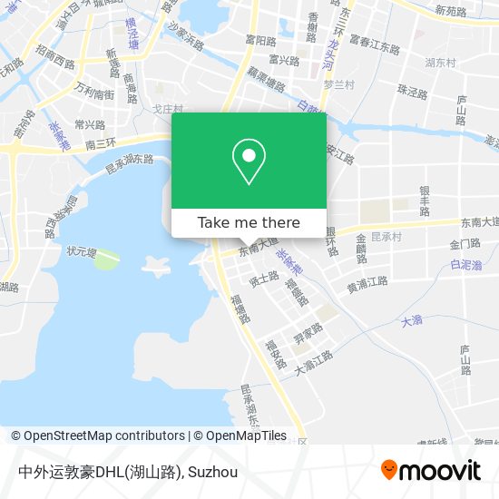 中外运敦豪DHL(湖山路) map