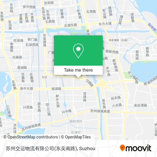 苏州交运物流有限公司(东吴南路) map