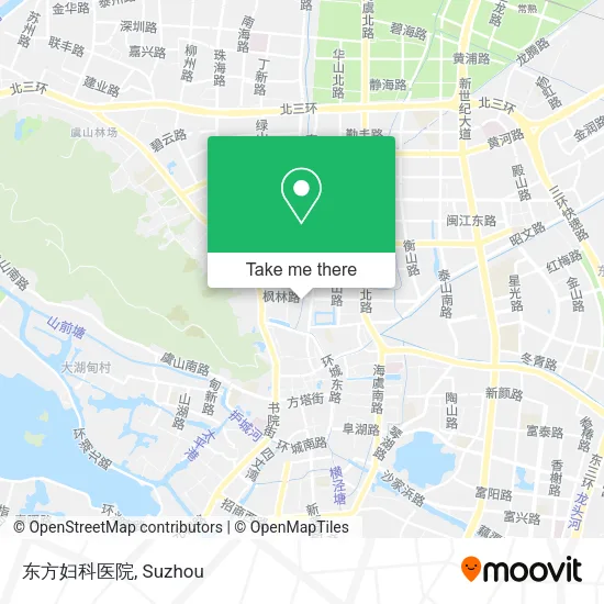 东方妇科医院 map