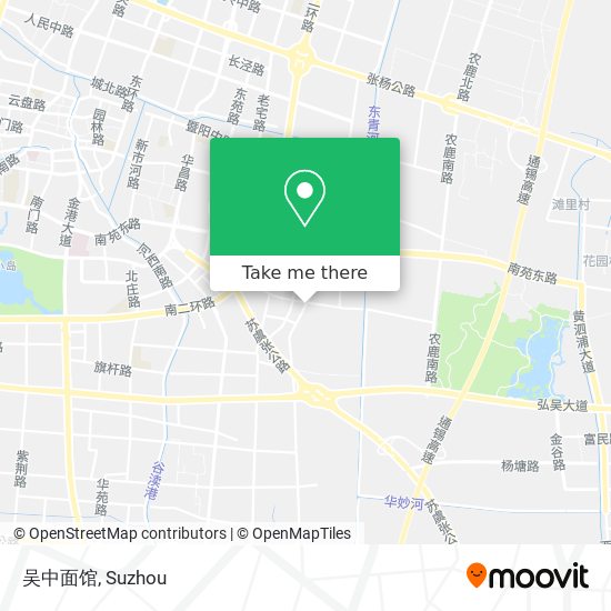 吴中面馆 map