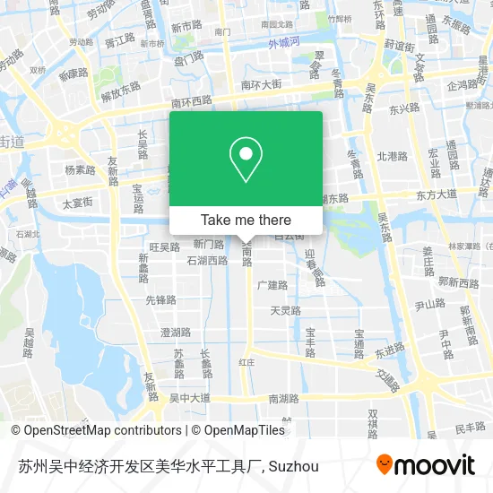 苏州吴中经济开发区美华水平工具厂 map