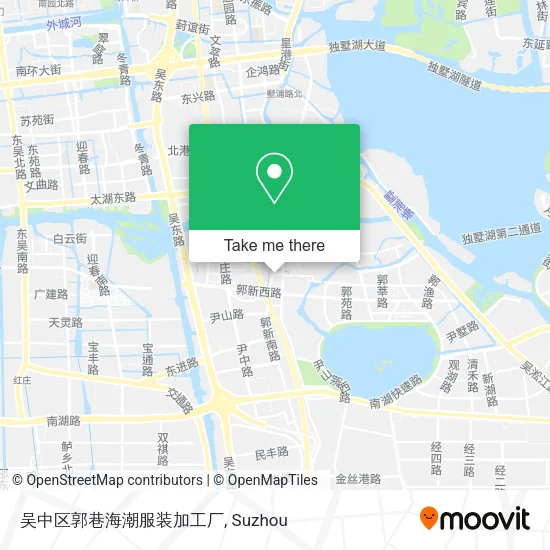 吴中区郭巷海潮服装加工厂 map