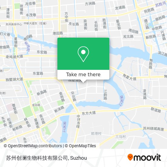 苏州创澜生物科技有限公司 map