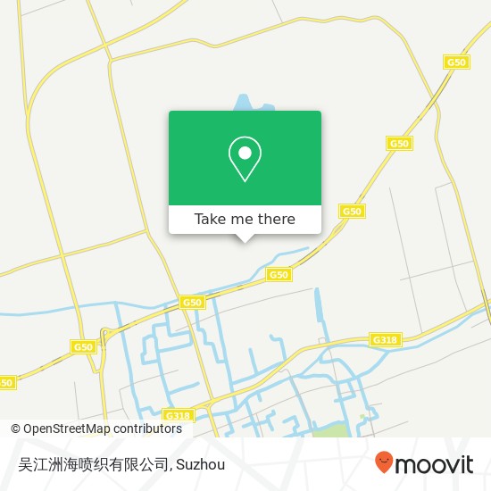 吴江洲海喷织有限公司 map