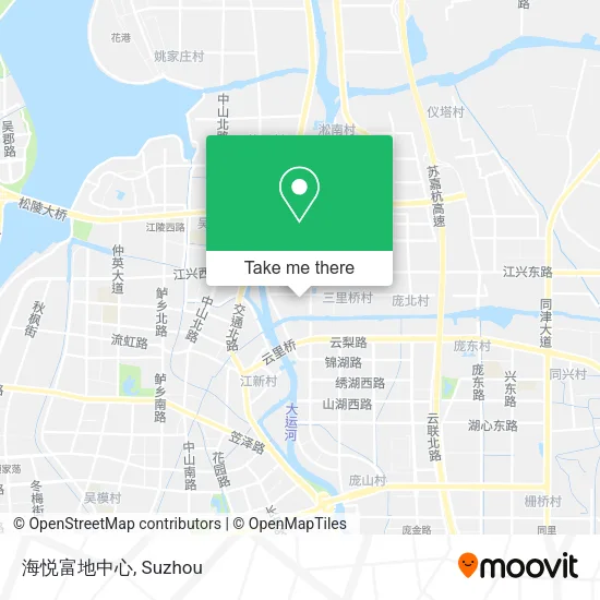 海悦富地中心 map