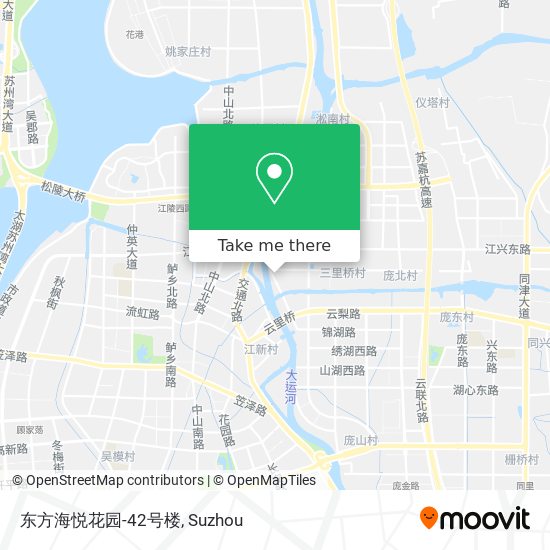 东方海悦花园-42号楼 map