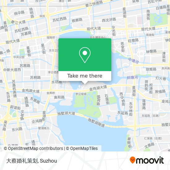 大蔡婚礼策划 map