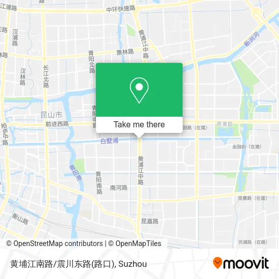 黄埔江南路/震川东路(路口) map