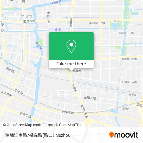 黄埔江南路/盛睎路(路口) map