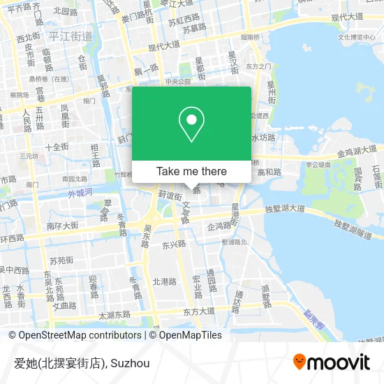 爱她(北摆宴街店) map