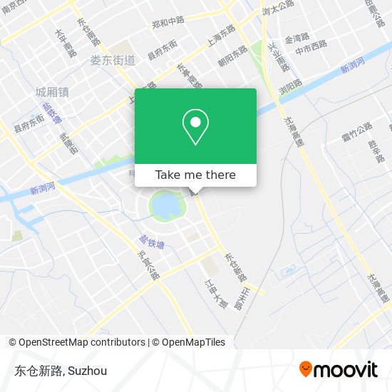 东仓新路 map