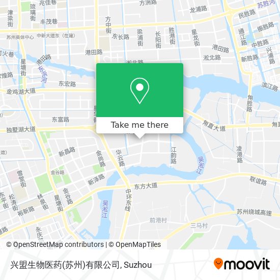 兴盟生物医药(苏州)有限公司 map