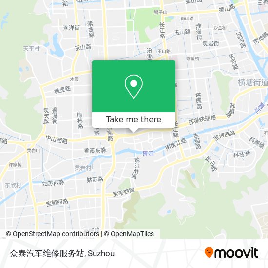 众泰汽车维修服务站 map