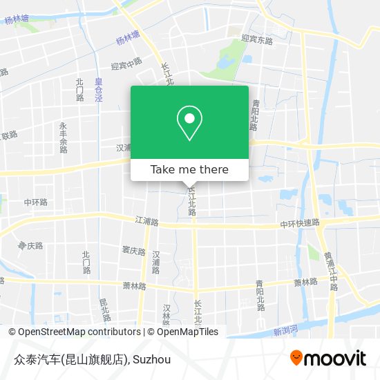 众泰汽车(昆山旗舰店) map