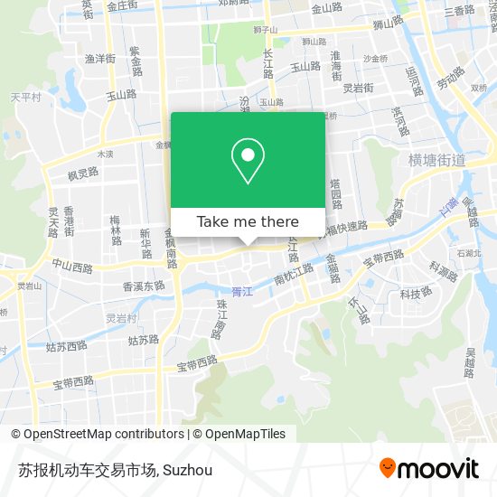 苏报机动车交易市场 map