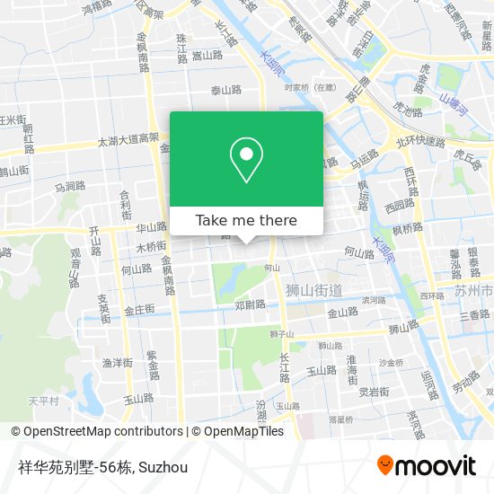祥华苑别墅-56栋 map