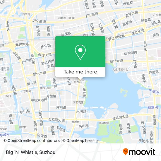 Big 'N' Whistle map