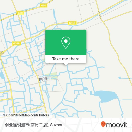 创业连锁超市(南浔二店) map