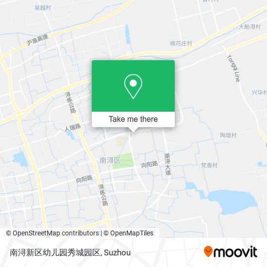 南浔新区幼儿园秀城园区 map
