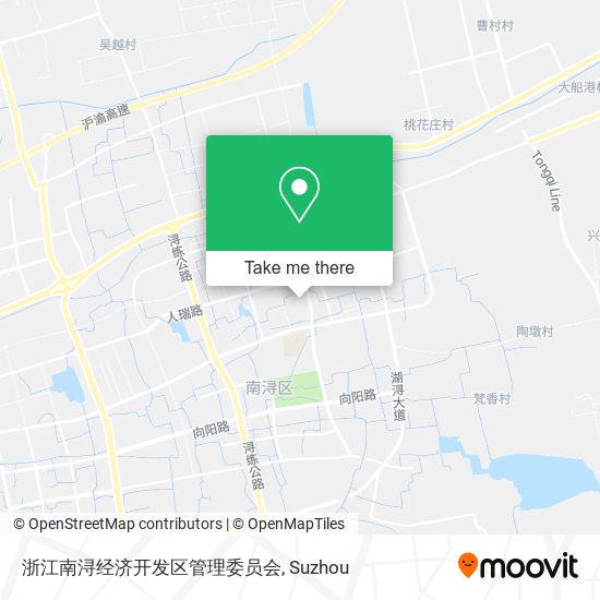 浙江南浔经济开发区管理委员会 map
