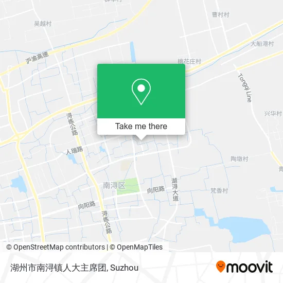 湖州市南浔镇人大主席团 map