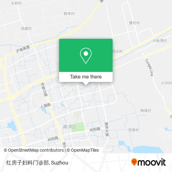 红房子妇科门诊部 map