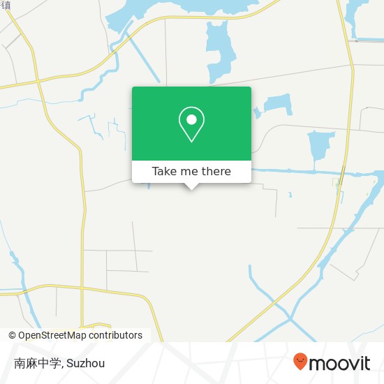南麻中学 map
