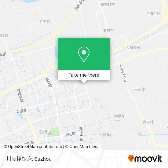川满楼饭店 map