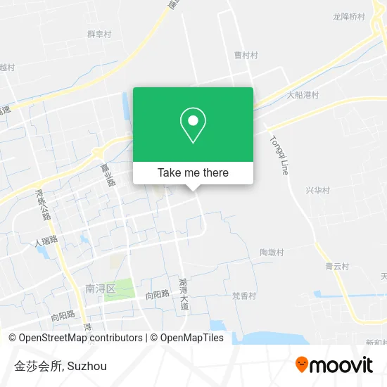 金莎会所 map