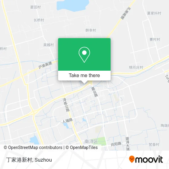 丁家港新村 map