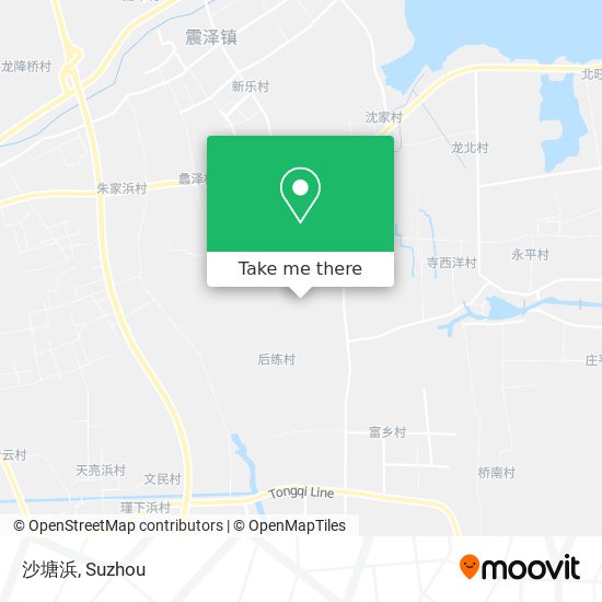 沙塘浜 map