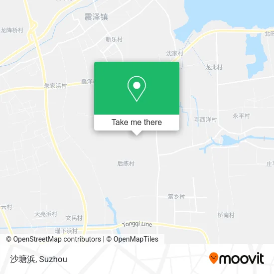 沙塘浜 map