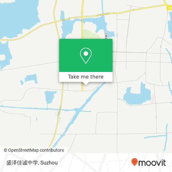 盛泽佳诚中学 map