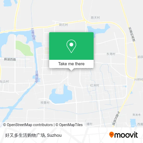 好又多生活购物广场 map