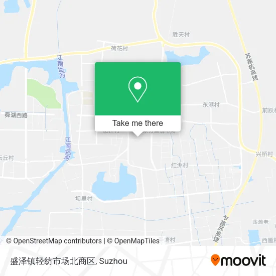 盛泽镇轻纺市场北商区 map