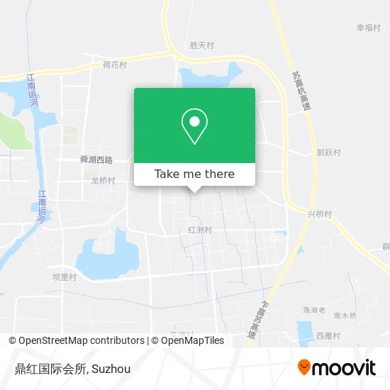 鼎红国际会所 map