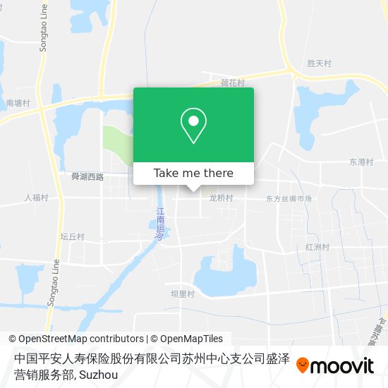 中国平安人寿保险股份有限公司苏州中心支公司盛泽营销服务部 map