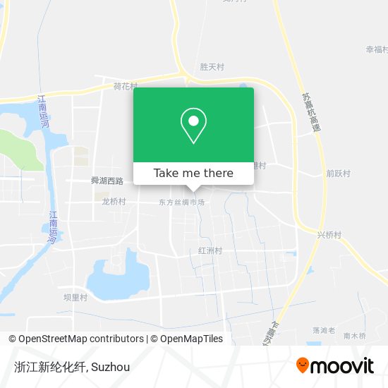 浙江新纶化纤 map