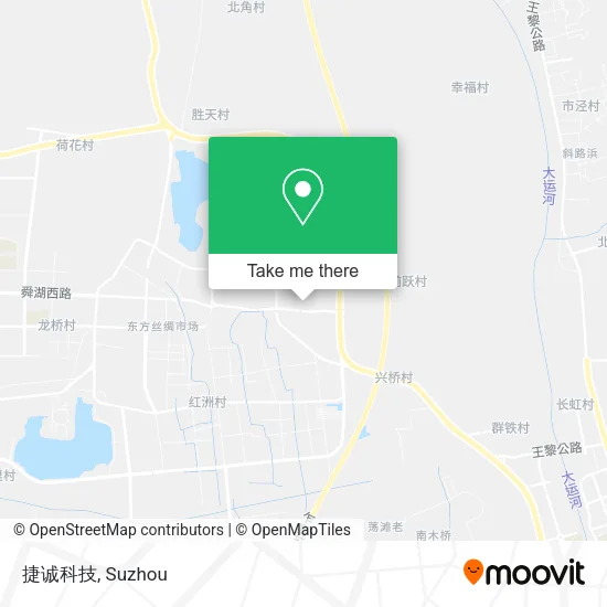 捷诚科技 map